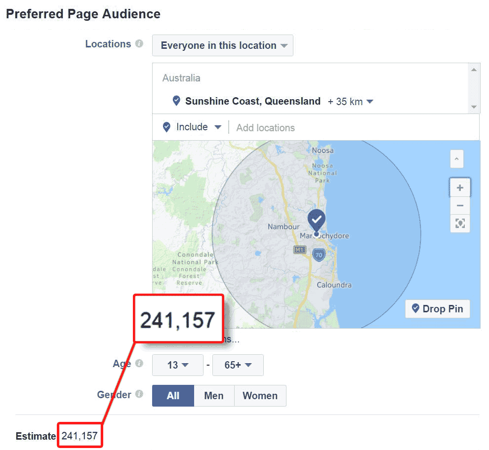 241,157 Facebook users on the Sunshine Coast